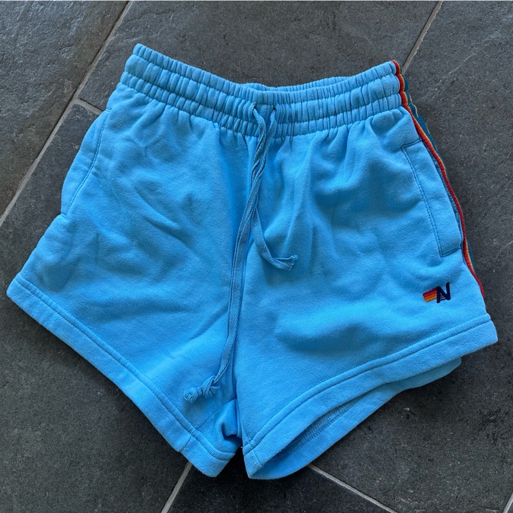 Women’s Aviator Nation sweat shorts, size small.